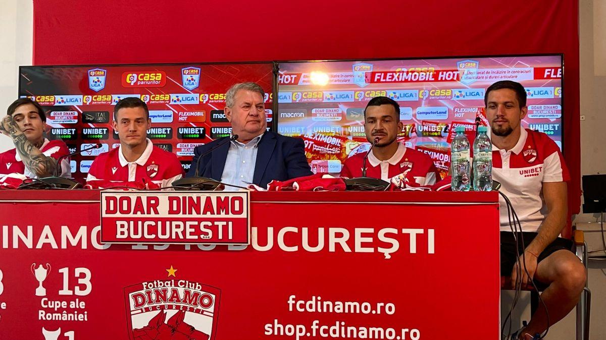 „Wind of change” la Dinamo » „Câinii” și-au prezentat ultimele transferuri, într-o conferință de presă ca pe vremuri