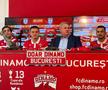 Constantin Nica, în dreapta, prezentat la Dinamo în septembrie 2021 / Sursă foto: Arhivă GSP