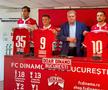 Constantin Nica, în dreapta, prezentat la Dinamo în septembrie 2021 / Sursă foto: Arhivă GSP
