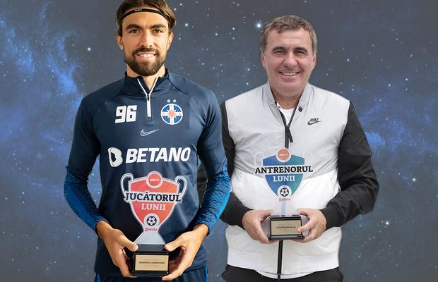 Au gust de performanță » Andrea Compagno a fost ales „Jucătorul lunii august”, iar Gheorghe Hagi - „Antrenorul lunii”! Cum s-a votat