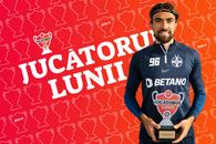 Andrea Compagno, „Jucătorul lunii august”! Cum s-a votat + Declarațiile atacantului: „Suporterii din România îmi dau energie!”