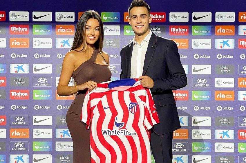 Marta Diaz, alături de Sergio Reguilon // foto: Instagram