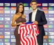 Marta Diaz, alături de Sergio Reguilon // foto: Instagram