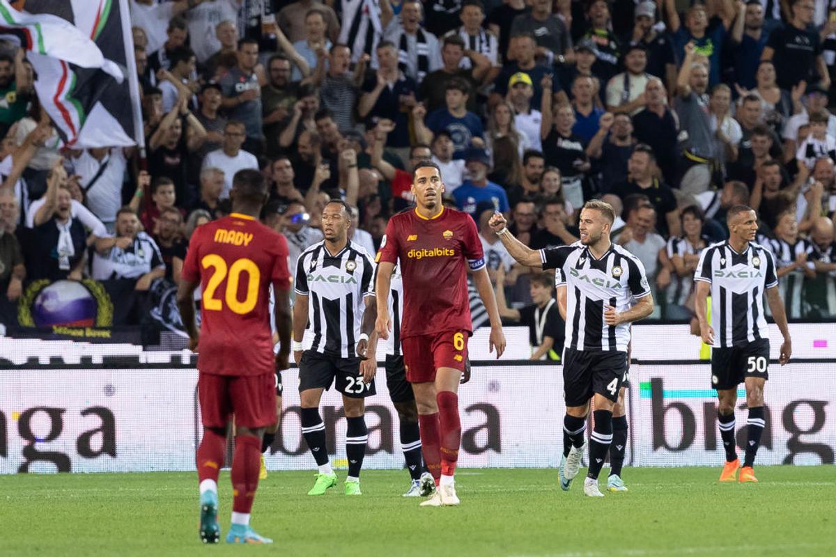 Udinese - AS Roma 4-0 / FOTO: Getty