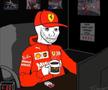 „CLOVNILOR!” » Val de meme necruțătoare după ce mecanicii Ferrari au ieșit cu 3 roți în loc de 4 la oprirea lui Carlos Sainz