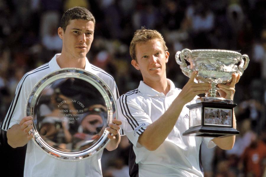 Marat Safin și Thomas Johansson la Australina Open 2022 FOTO Imago Images Thomas Johansson, omul care a schimbat-o pe Sorana Cîrstea: „Toată lumea a văzut cât de matură e acum pe teren, chiar și în momentele de tensiune majoră, în meciurile mari”