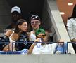 Apariția bizară a celebrului cuplu la US Open! El nu și-a dat jos ochelarii de soare roz, iar ea a îmbrăcat o rochie mini