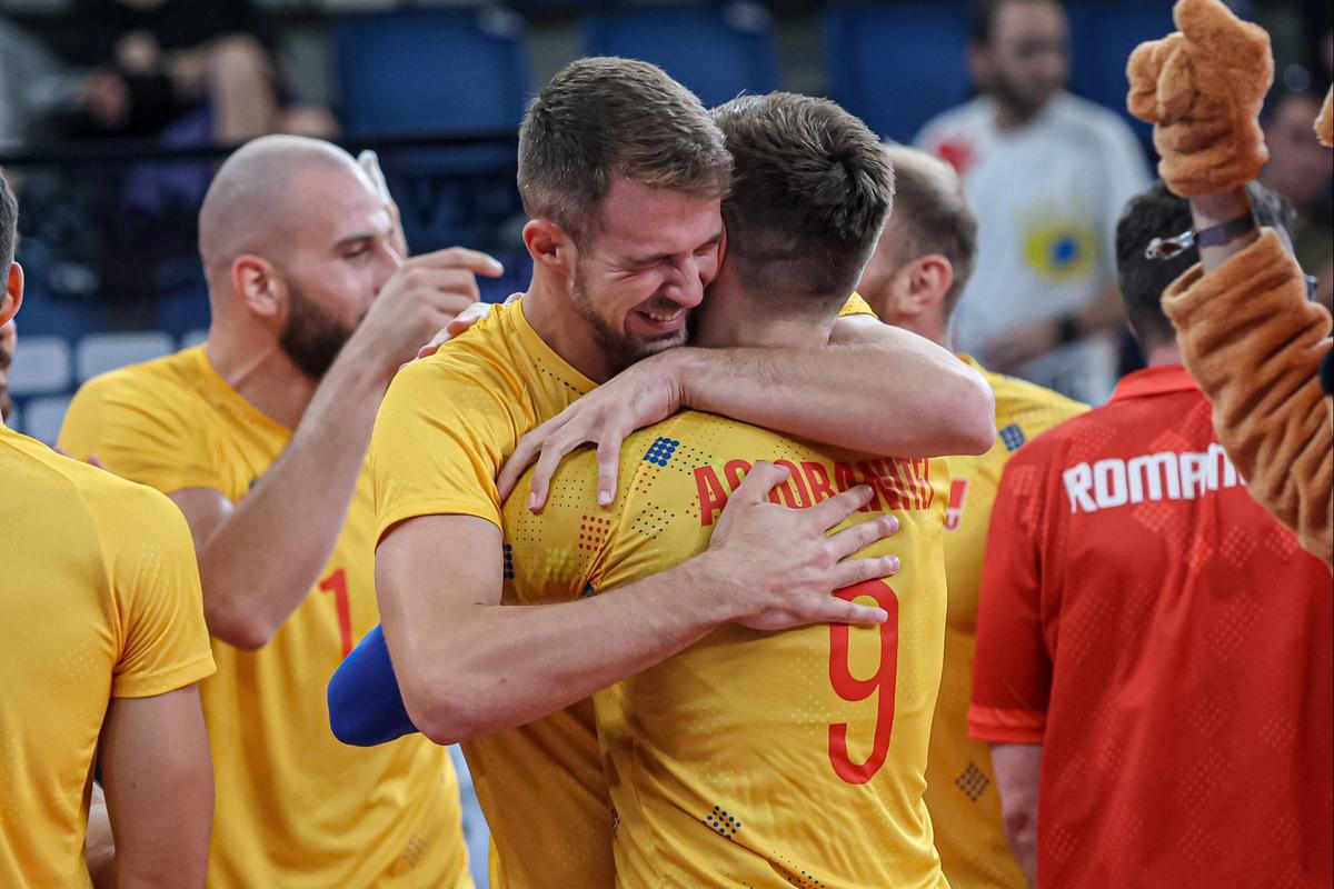 România, victorie istorică la Campionatul European de volei! Imagini de colecție