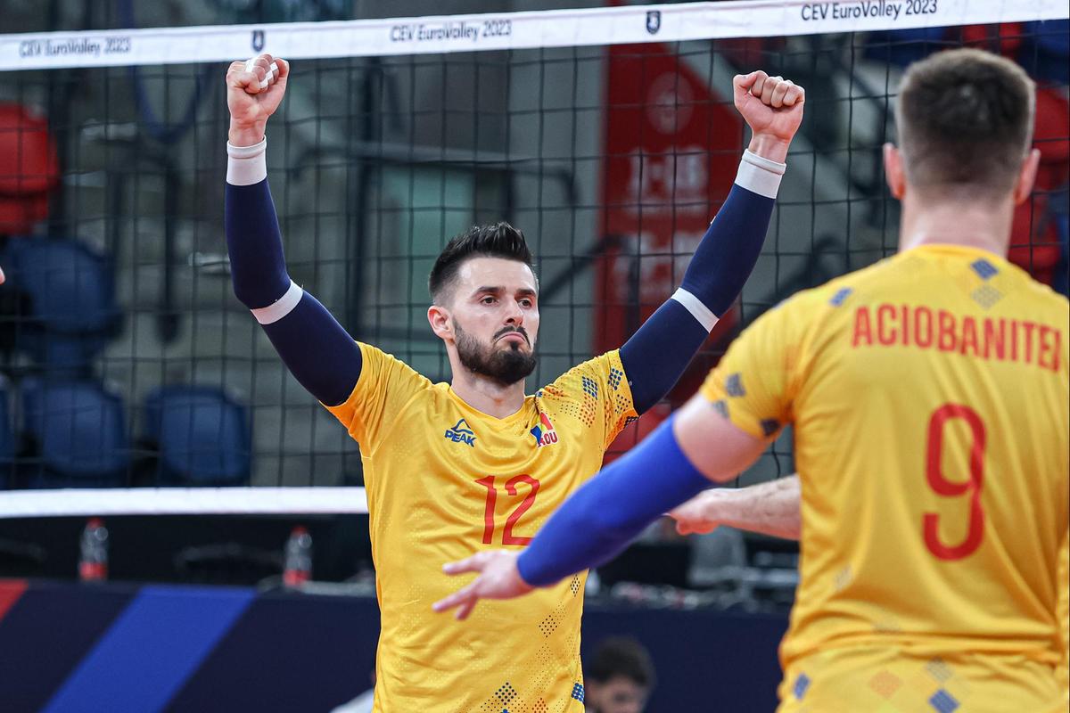 România, victorie istorică la Campionatul European de volei! Imagini de colecție