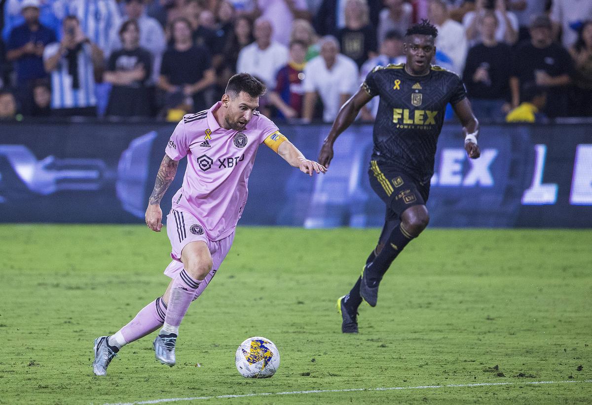 Stadionul lui Los Angeles, înțesat de vedete la meciul lui Lionel Messi