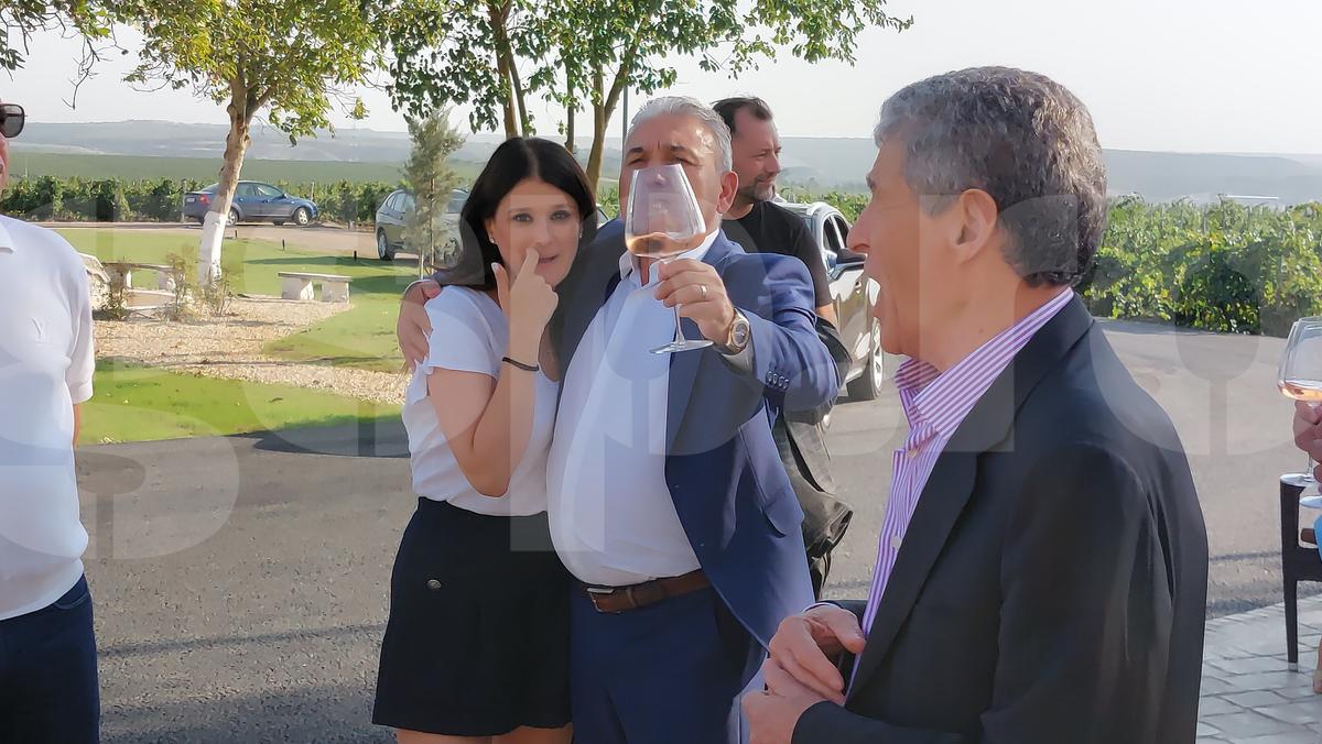 Stere Halep, dezmăț la crama Murfatlar