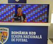 Costin Curelea este încrezător înainte de România U20 - Germania U20: „Avem spirit de echipă, toți se autodepășesc la națională!”
