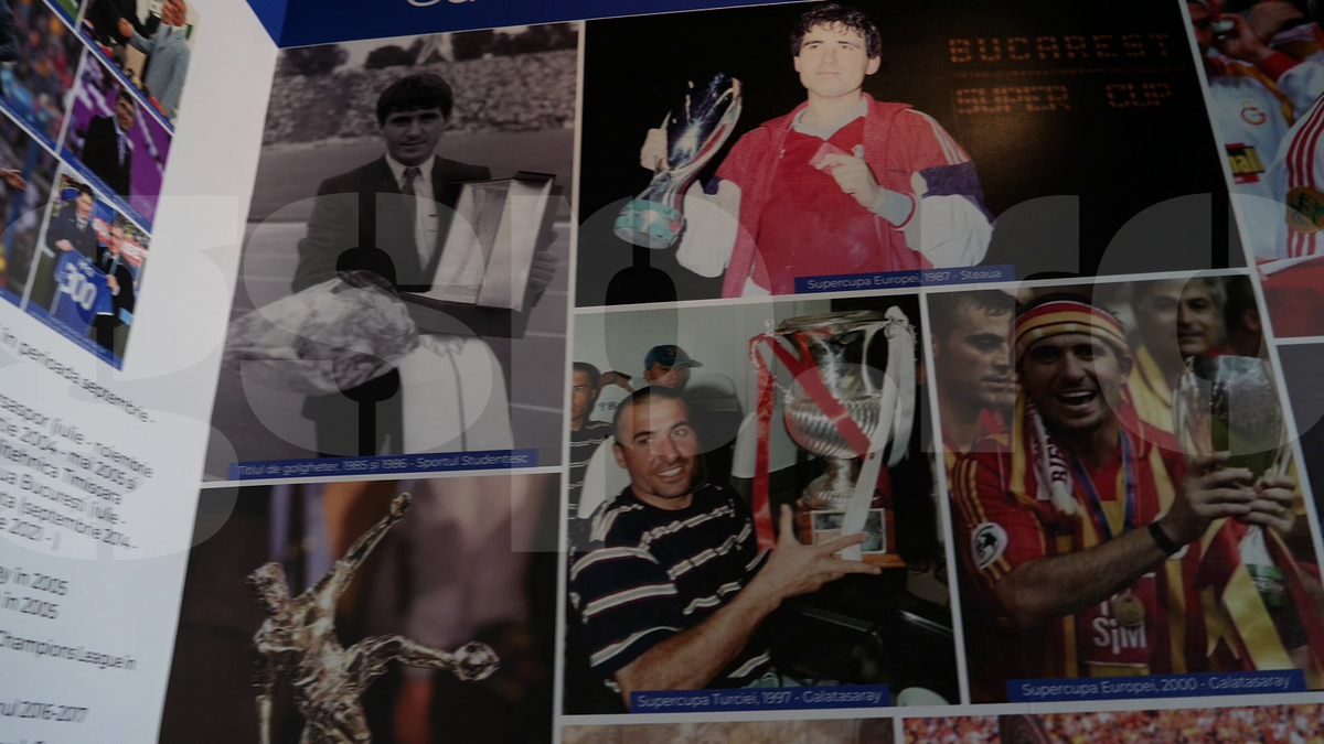 GSP a vizitat muzeul lui Gică Hagi de la Academie » Tricouri de la CM 1994, trofee și un colț special dedicat Gazetei Sporturilor: „Fotbalul și familia mi-au marcat viața!”