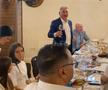 „Unu-i Gică Hagi!” » Imagini FABULOASE de la petrecerea organizată de Hagi după inaugurarea investiției de 8 milioane de euro! Stere Halep, SHOW pe muzică machedonească