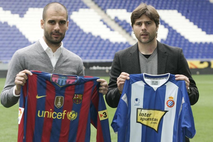Pep Guardiola (stânga) și Mauricio Pochettino (dreapta) / Foto: Imago Images Marele antrenor șochează: „Mai bine mă duc să muncesc la fermă decât să antrenez Barcelona!”
