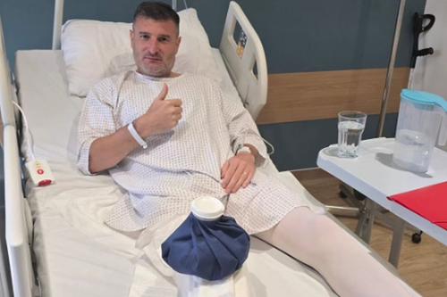 Laszlo Balint a fost supus unei intervenții chirurgicale / Foto: Facebook Oțelul