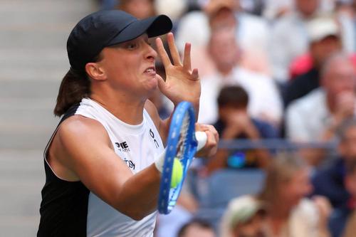 Iga Swiatek a fost eliminată în sferturi la US Open / foto: Imago