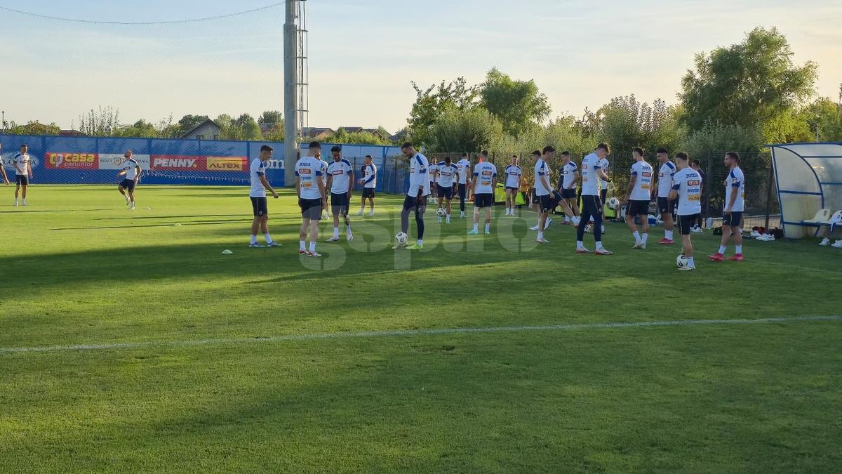Antrenamentul naționalei României înainte de meciul amical cu Canada / Foto: Cristi Preda GSP