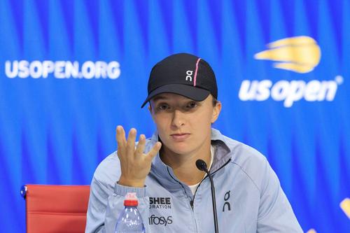 Iga Swiatek a intrat în conflict cu un jurnalist după eliminarea de la US Open / Foto: Imago Images