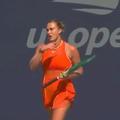 Aryna Sabalenka și-a oprit meciul de la US Open din cauza unui spectator care fuma marijuana în tribune / Foto: Captură X