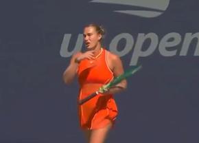 Aryna Sabalenka și-a oprit meciul de la US Open din cauza mirosului de marijuana: „Vă rog să le atrageți atenția”