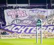 Spectacol în tribunele de la Osnabruck: un roller coaster s-a plimbat în peluză // foto: imago images