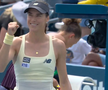 Sorana Cîrstea, după victoria cu Jasmine Paolini