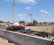Lucrările la noul stadion din Trivale sunt în toi. Pitești, 2 septembrie 2026 / FOTO: Andrei Furnigă (GSP)