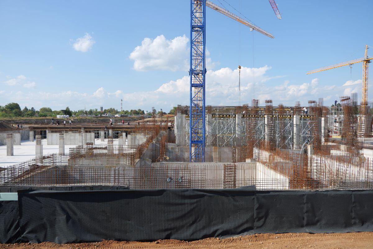 Macarale în Trivale » Imagini de pe șantier cu lucrările la noul stadion al lui FC Argeș - 2 septembrie 2026