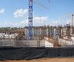 Lucrările la noul stadion din Trivale sunt în toi. Pitești, 2 septembrie 2026 / FOTO: Andrei Furnigă (GSP)
