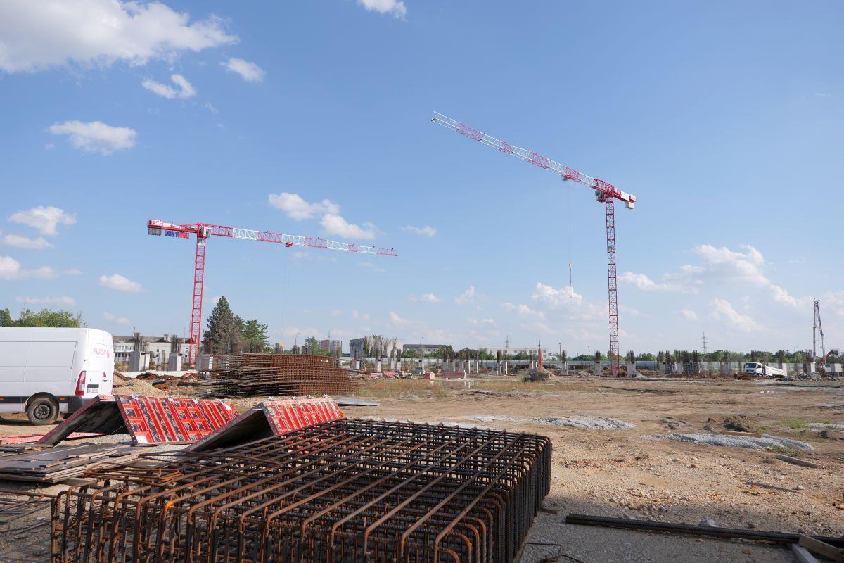 Macarale în Trivale » Imagini de pe șantier cu lucrările la noul stadion al lui FC Argeș - 2 septembrie 2026