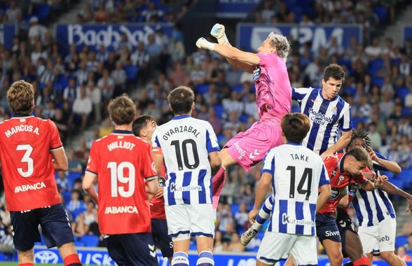 „Ionuț Radu a paralizat Sociedad” » 3 parade imense pentru român în La Liga