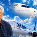 Aeronava „Mircea Lucescu” o să ajungă în România // fotomontaj GSP realizat cu inteligența artificială