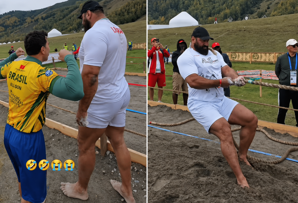 Imagini incredibile de la competiția misterioasă unde participă și România » David vs. Goliat în viața reală: cum s-a încheiat proba