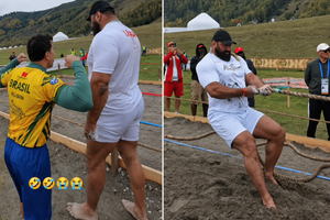 Imagini incredibile de la competiția misterioasă unde participă și România » David vs. Goliat în viața reală: cum s-a încheiat proba