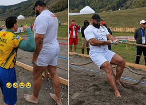 Imagini incredibile de la competiția misterioasă unde participă și România » David vs. Goliat în viața reală: cum s-a încheiat proba