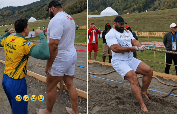 Imagini incredibile de la competiția misterioasă unde participă și România » David vs. Goliat în viața reală: cum s-a încheiat proba