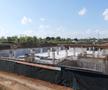 Lucrările la noul stadion din Trivale sunt în toi. Pitești, 2 septembrie 2026 / FOTO: Andrei Furnigă (GSP)