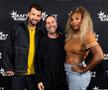 Serena Williams, Grigor Dimitrov și David Grutman / FOTO: @davidgrutman și @brokenrackets Instagram
