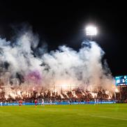 Spectacol în tribunele de la Osnabruck: un roller coaster s-a plimbat în peluză // foto: imago images