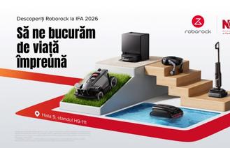 Roborock redefinește curățenia inteligentă la IFA 2026 cu noul Saros 20 Flow Complete și revoluționarul Saros Rover