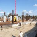 Lucrările la noul stadion din Trivale sunt în toi. Pitești, 2 septembrie 2026 / FOTO: Andrei Furnigă (GSP)