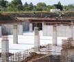 Lucrările la noul stadion din Trivale sunt în toi. Pitești, 2 septembrie 2026 / FOTO: Andrei Furnigă (GSP)