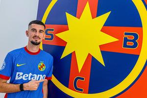 Meriton Korenica, noul „nouar” de la FCSB » Mijlocașul a fost prezentat oficial