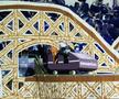 Spectacol în tribunele de la Osnabruck: un roller coaster s-a plimbat în peluză // foto: imago images