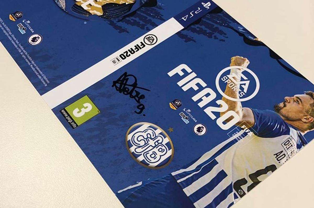 FOTO Adrian Petre, pe coperta FIFA 20 în Danemarca!