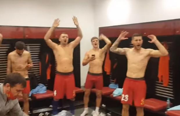 FCSB - DINAMO 3-2. VIDEO Jucătorii de la FCSB, ironizați după petrecerea din vestiar: „Steaua a jucat vineri! Se bucurau pentru CSA”