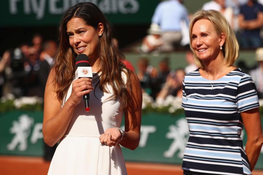 Ana Ivanovic (în stânga). foto: Guliver/Getty Images