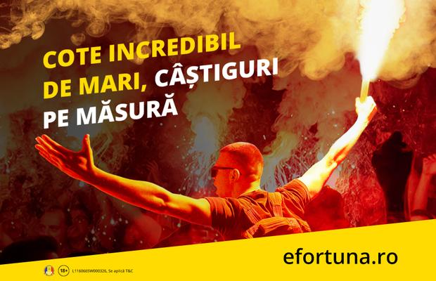 De-acum ai cote de vis, să te simți ca-n Paradis. La Fortuna ai cote incredibil de mari, în agenții și online. Pe bune!