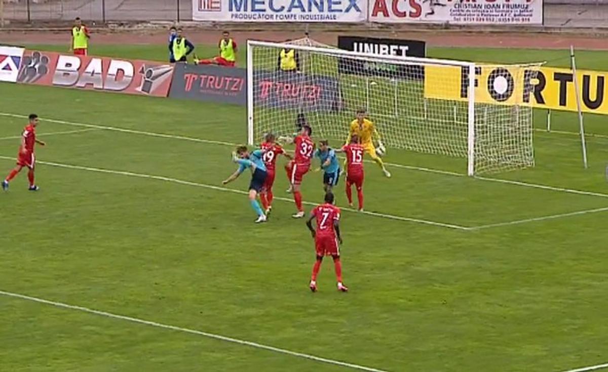 O nouă eroare majoră de arbitraj în Liga 1, în FC Botoșani - Chindia!